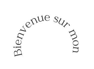 Bienvenue sur mon